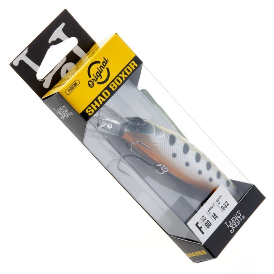 Воблер Lucky John Shad-X 80F DR 006 14 гр Original  LJO0308FDR-006 — крупный план
	                                    2
