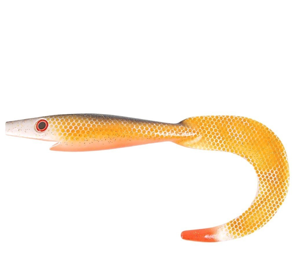 Силиконовая приманка Strike Pro Giant Pig Tail 400 мм 1 шт Shitty Roach   SP-172K#C041 — характеристики,
	                                    особенности конструкции