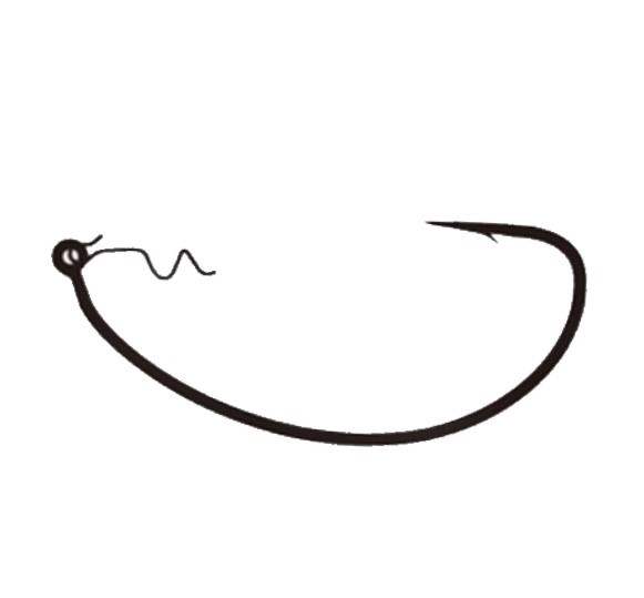 Крючок Офсетный Ryugi Pierce Hook Brutal №7/0 3 шт Black TC Coat  HPB0627/0 — характеристики,
	                                    особенности конструкции