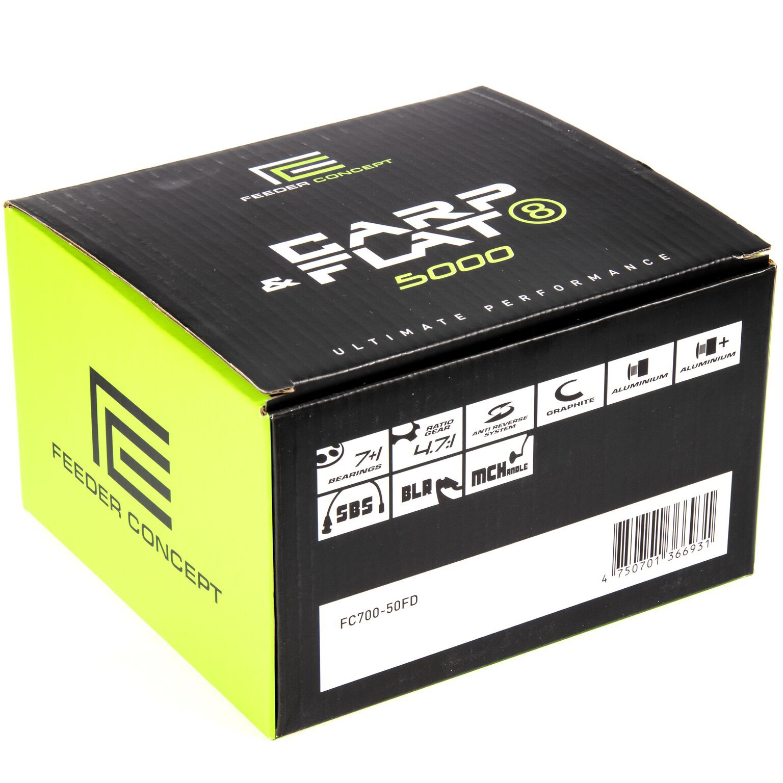 Катушка Feeder Concept Carp & Flat 8 5000FD    FC700-50FD — крупный план
	                                    9