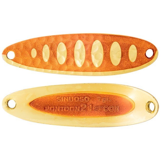 Колеблющаяся Блесна Pontoon 21 Sinuoso 7 7 гр 55 мм C01-003   P21-SP-SIN-07-C01-003 — характеристики,
	                                    особенности конструкции