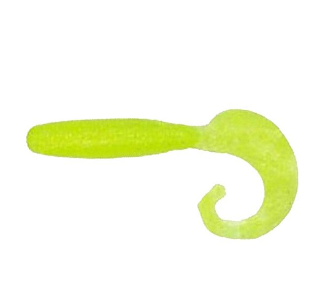 Силиконовая приманка Reins Fat G-Tail Grub 3 76 мм 12 шт 106-Glow Chart   FGTG3-106 — характеристики,
	                                    особенности конструкции