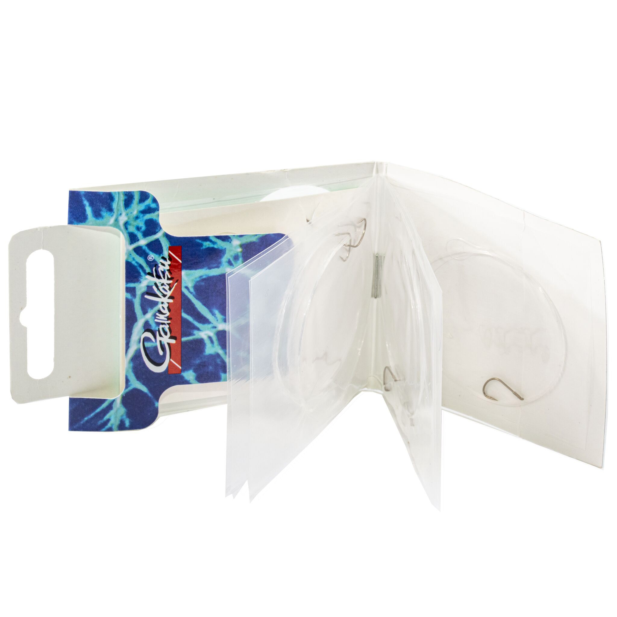 Поводок Gamakatsu Booklet BR. Feeder 1810B 100 см  0,18 мм  10 шт №8  140148-008-018 — крупный план
	                                    1