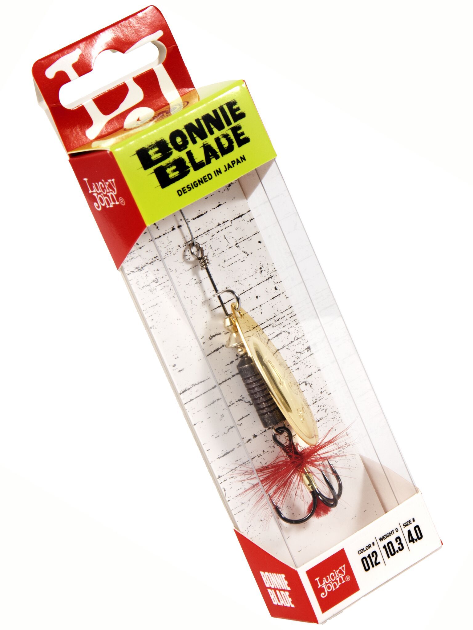 Вращающаяся Блесна Lucky John Bonnie Blade №4 10 гр 012   LJBB04-012 — крупный план
	                                    1