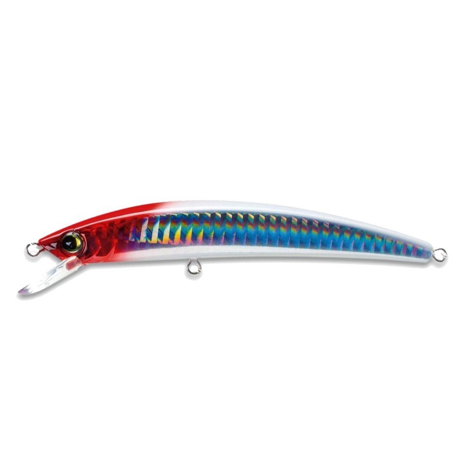 Воблер Yo-Zuri Crystal Minnow 70F HRH Red Head 5 гр   R1122-HRH — характеристики,
	                                    особенности конструкции