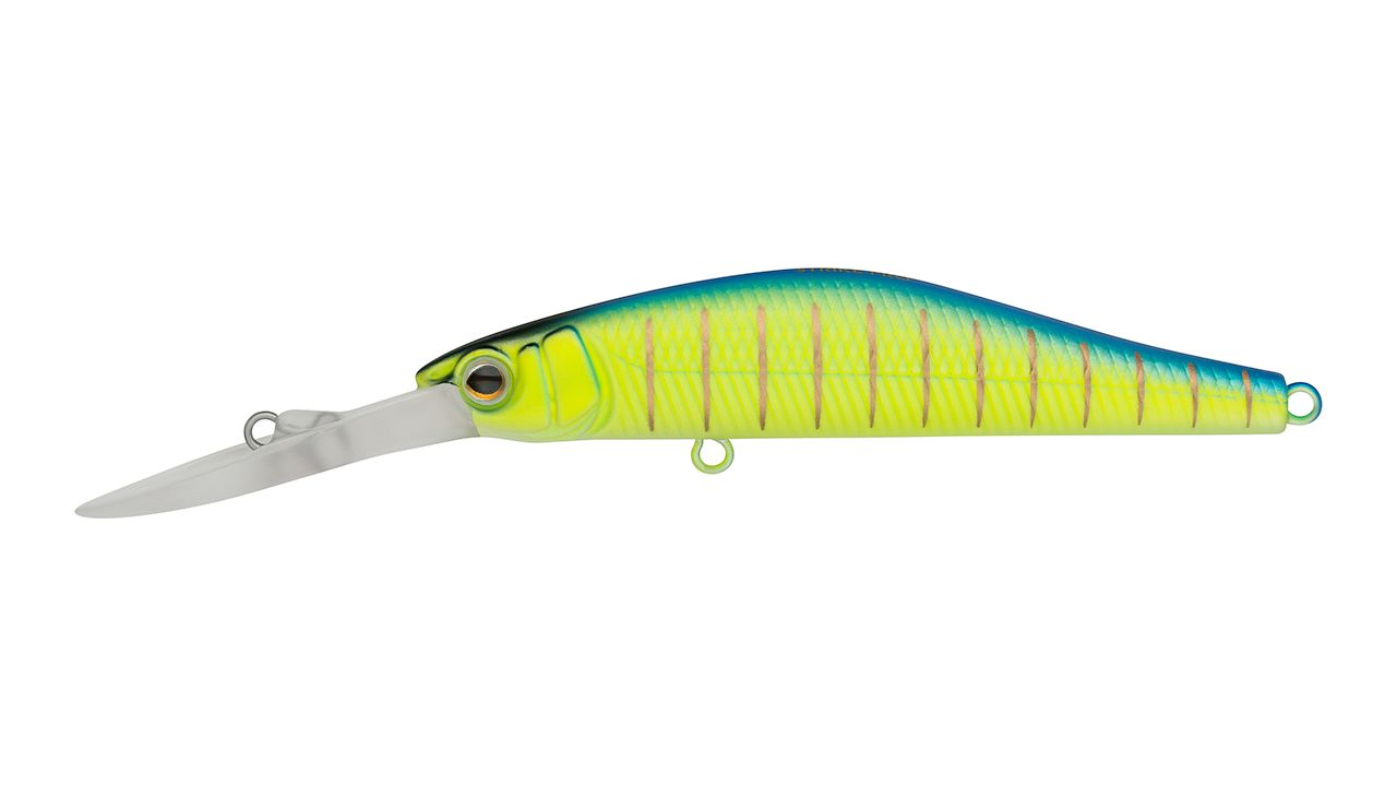 Воблер Strike Pro Inquisitor MDR 80SP 597S Blue Mat Tiger 9,1 гр UV  EG-193AL-SP#597S — характеристики,
	                                    особенности конструкции