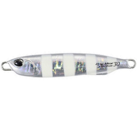 Пилькер DUO Drag Metal Cast Slim 30g 30 гр 64 мм PJA0101 Zebra Glow   DUO-98353 — характеристики,  особенности конструкции