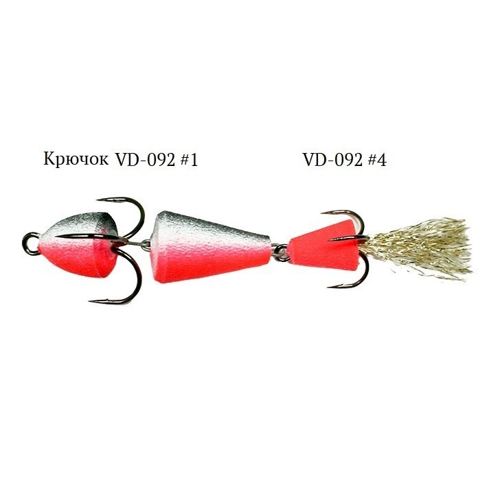 Мандула Мормыш Классическая 80 мм 3 шт 05  MK-05 — крупный план
	                                    2