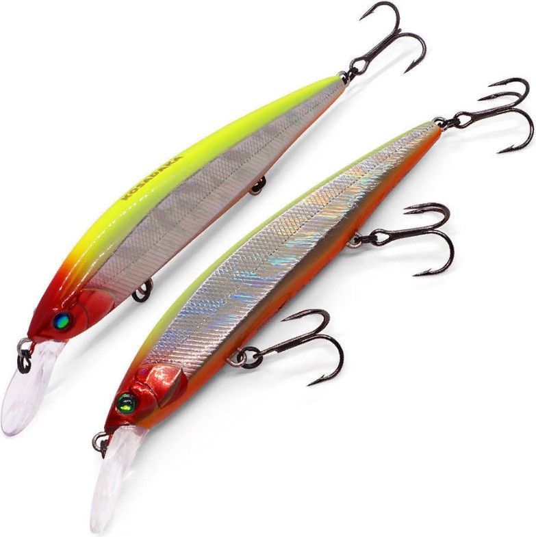 Воблер Kosadaka Rerange XS 110SP LME 17 гр   RergXs110SP-LME — крупный план
	                                    1