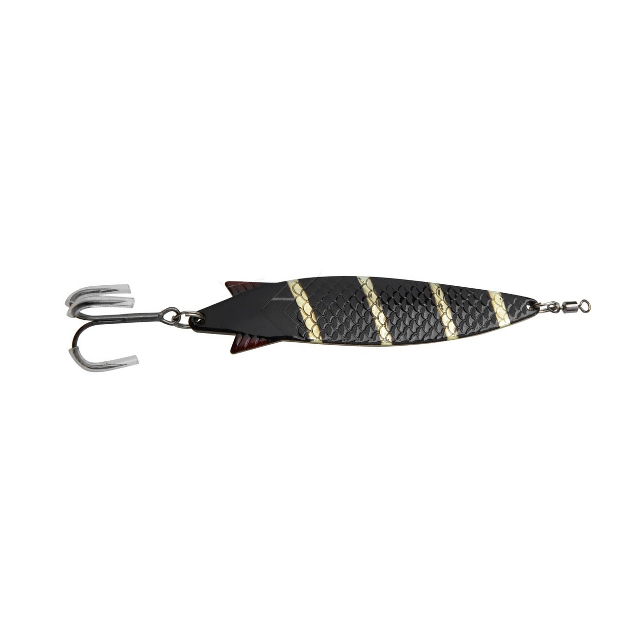 Колеблющаяся Блесна Abu Garcia Toby 28 28 гр 90 мм Zebra LF — характеристики,  особенности конструкции