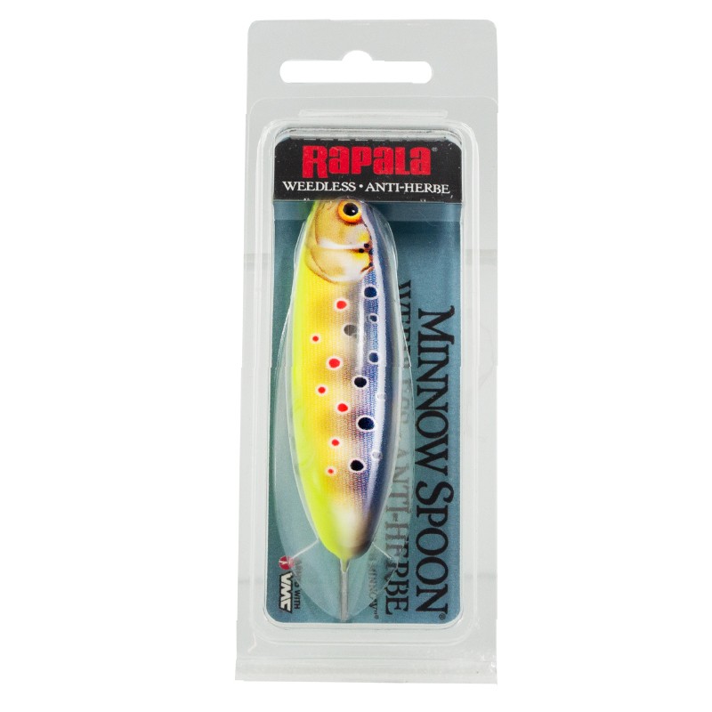 Колеблющаяся Блесна Rapala Minnow Spoon 08 22 гр 80 мм ATTR   RMS08-ATTR — крупный план
	                                    1