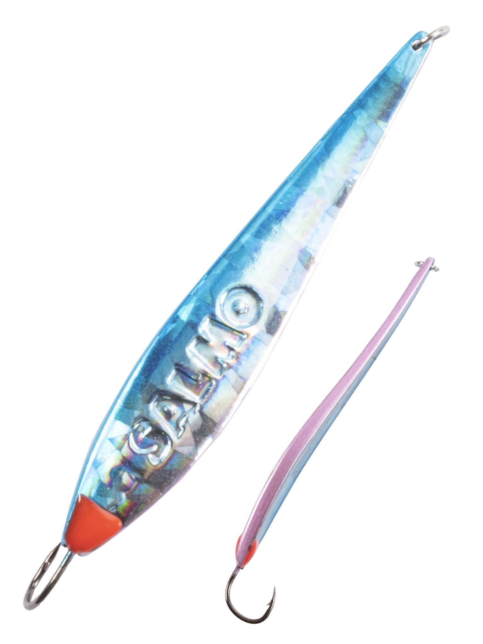 Зимняя Блесна Lucky John Model S-2 3 гр 42 мм BI С впаянным крючком  8375-BI — крупный план
	                                    1