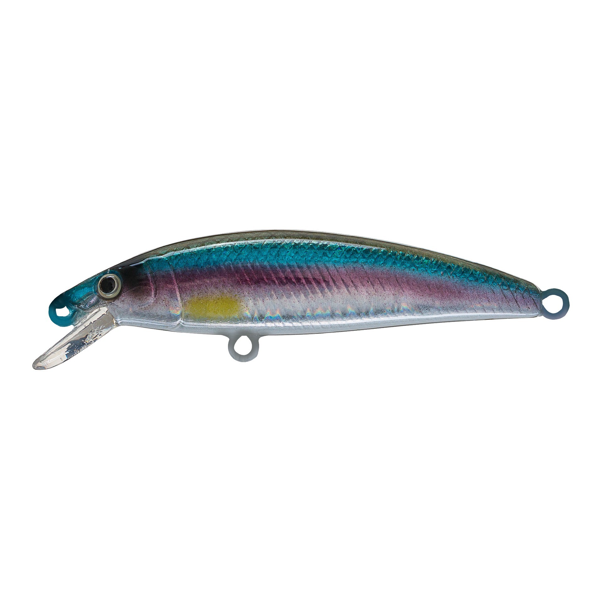 Воблер Strike Pro Twitchy Minnow 48 A210-SBO Rainbow Ghost Wakasagi 2,4 гр   EG-103F#A210-SBO — характеристики,  особенности конструкции