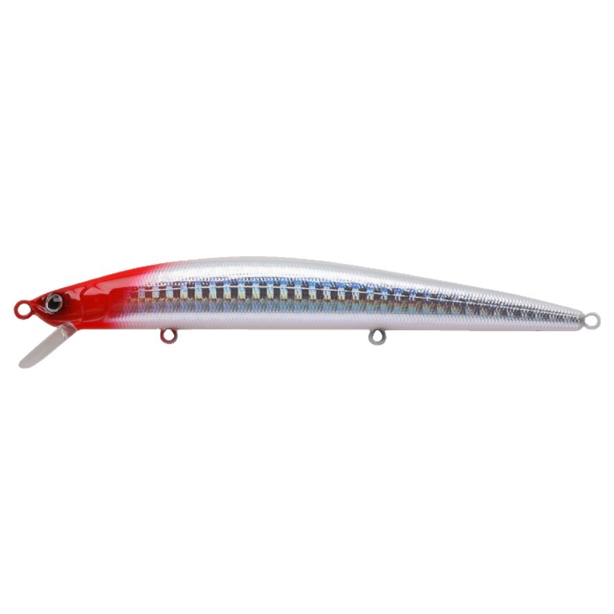 Воблер Strike Pro Slingshot Minnow 120F 022PPP-713 Redhead Silver 12,6 гр   EG-145F#022PPP-713 — характеристики,
	                                    особенности конструкции