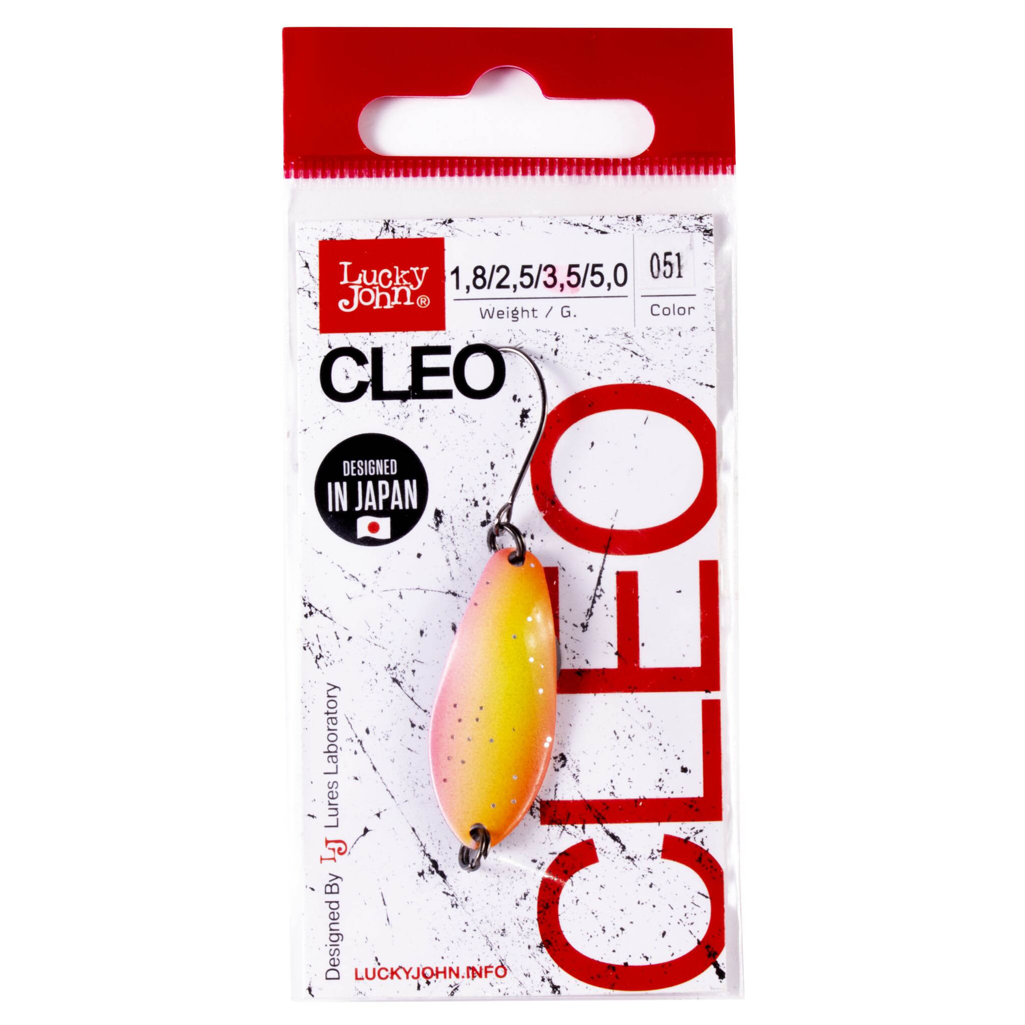 Колеблющаяся Блесна Lucky John Cleo 3,5 гр 34 мм 051   LJCL35-051 — крупный план
	                                    2