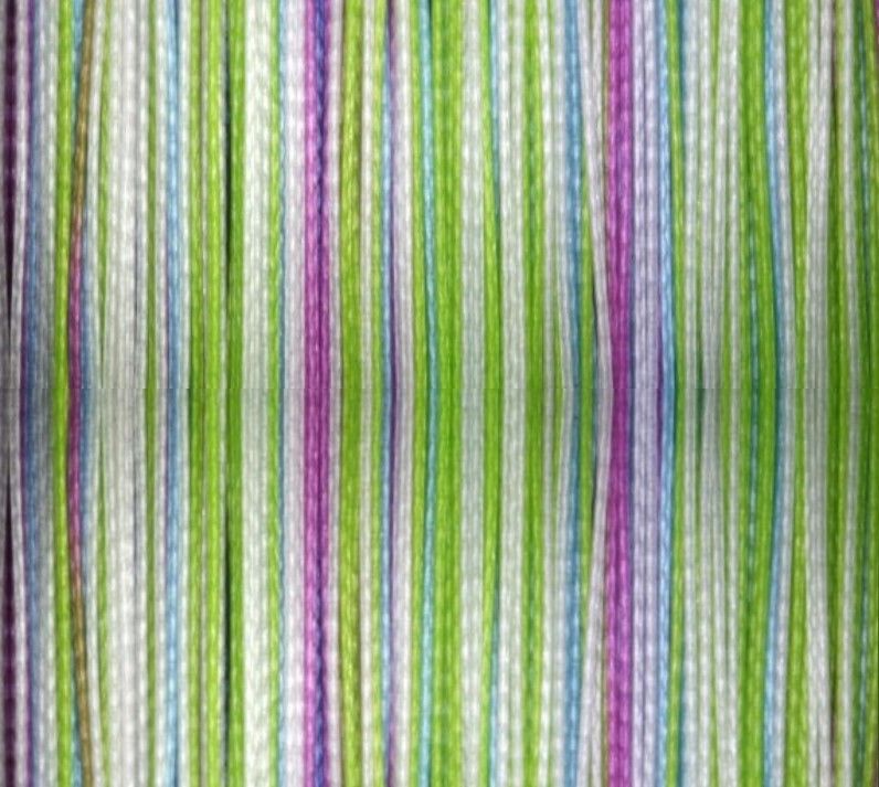 Плетеный шнур YGK X-Braid Upgrade X8 Pentagram 200 м  PE # 0,8 Multicolor 0,148 мм — крупный план
	                                    2