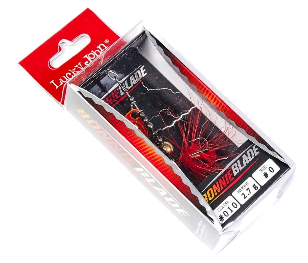 Вращающаяся Блесна Lucky John Bonnie Blade №0 2,7 гр 010   LJBB00-010 — крупный план
	                                    1