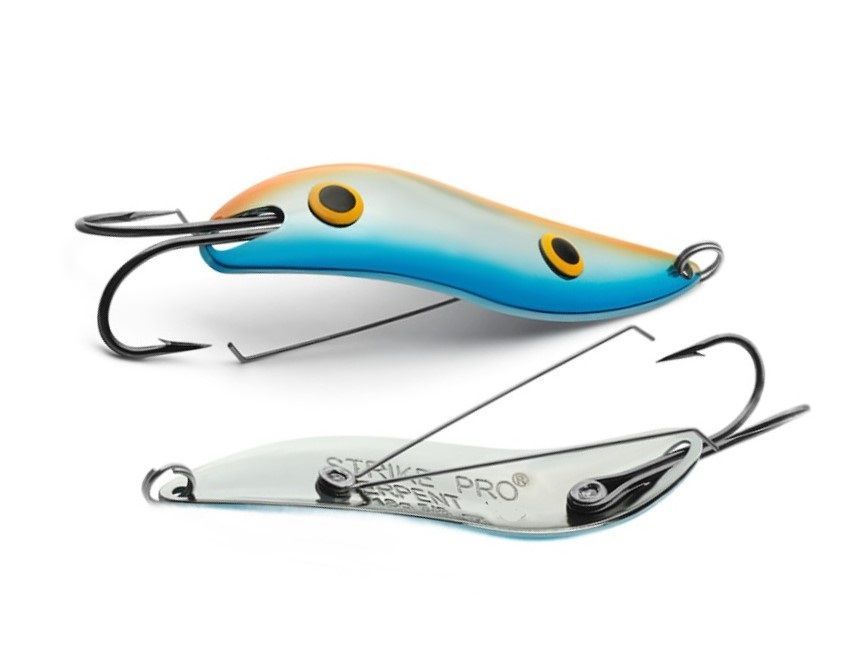 Колеблющаяся Блесна Strike Pro Serpent Double 75M 18 гр 75 мм A252S-CP   ST-010BD#A252S-CP — крупный план
	                                    1