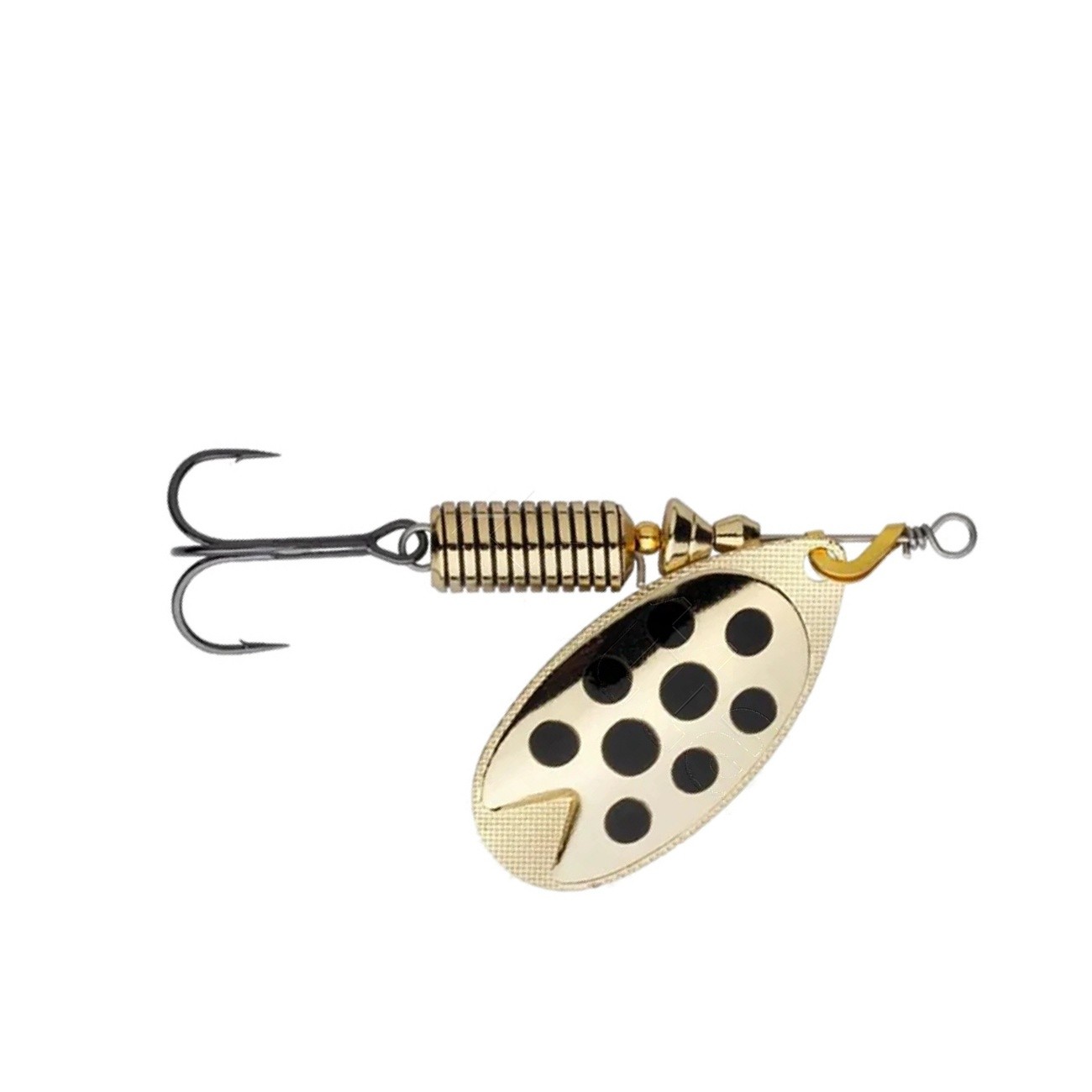 Вращающаяся Блесна Abu Garcia Fast Attack 6 №6 4,5 гр Gold/Black Dot LF  1549850 — характеристики,  особенности конструкции