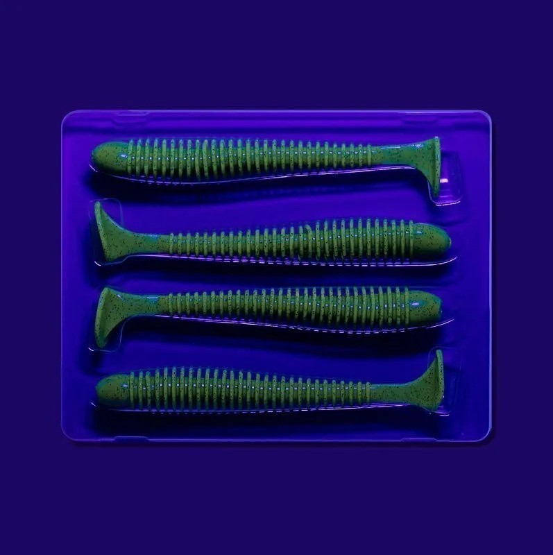 Силиконовая приманка CF Company Vibro Worm 5 125 мм 4 шт 10   80-120-10-6 — крупный план
	                                    1