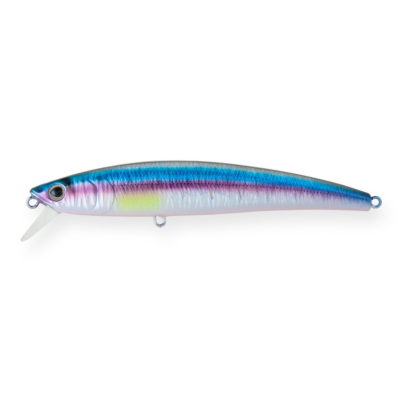 Воблер Strike Pro Arc Minnow 105SP A210-SBO-RP Rainbow Ghost Wakasagi 11,5 гр   JL-092-SP#A210-SBO-RP — характеристики,  особенности конструкции