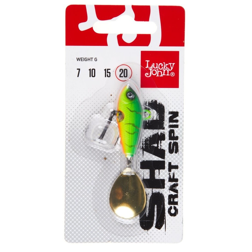 Тейл-спиннер Lucky John Shad Craft Spin 20 20 гр  003   LJSCS020-003 — крупный план
	                                    1