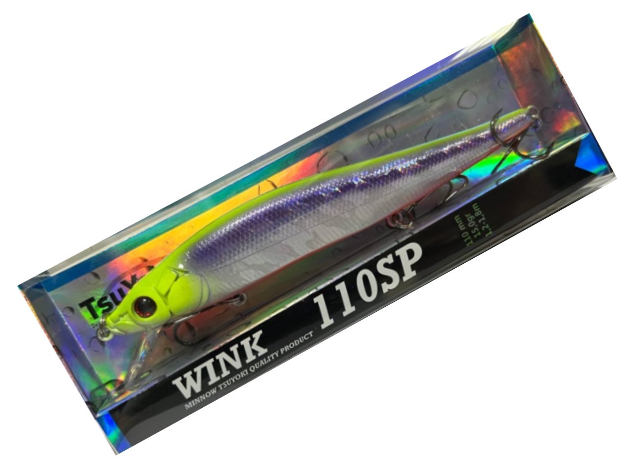 Воблер TsuYoki Wink 110SP 072CH 15 гр — крупный план
	                                    1