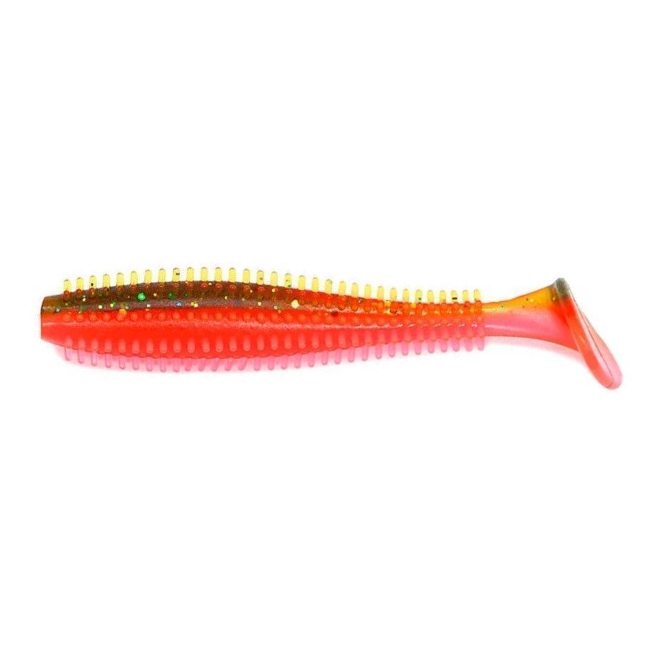 Силиконовая приманка Kosadaka Spikey Shad 90 90 мм 9 шт DGR   SSH-090-DGR — характеристики,
	                                    особенности конструкции