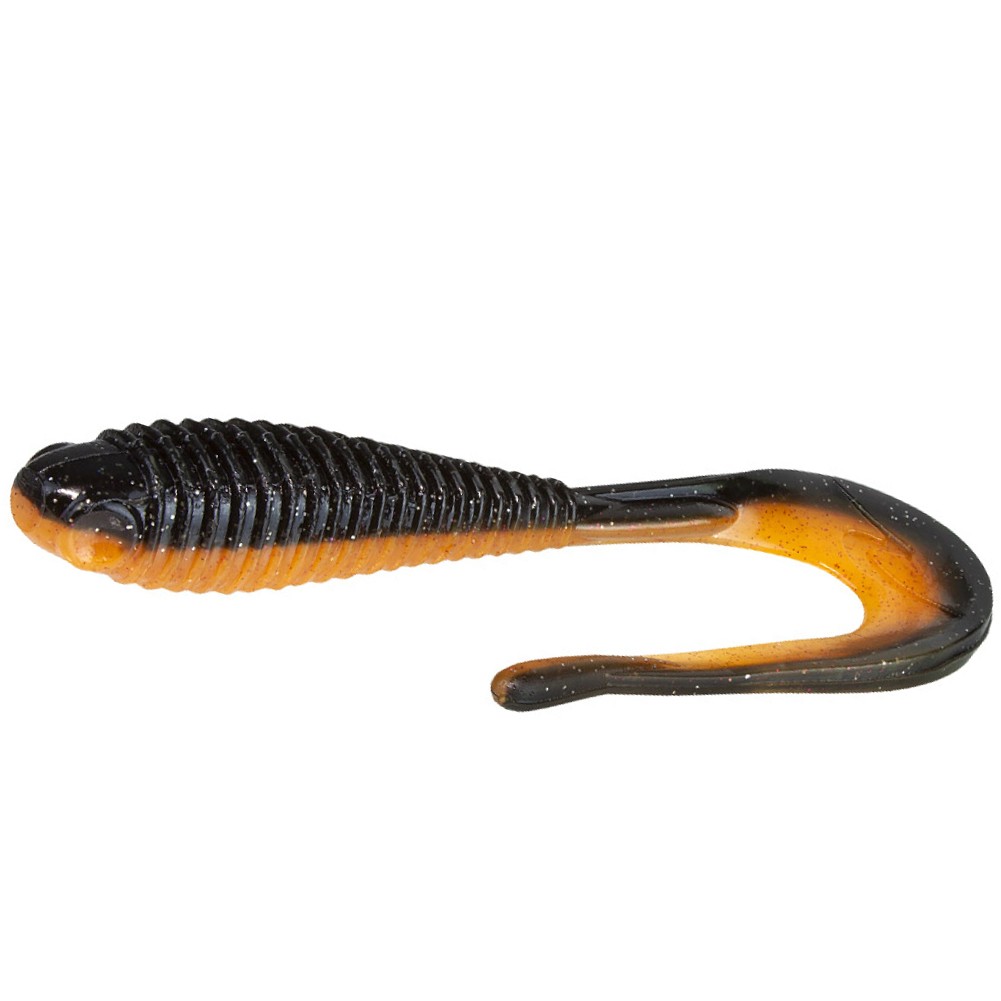 Силиконовая приманка Norstream Tricky Tail 9 229 мм 1 шт 07 Black-Orange — характеристики,
	                                    особенности конструкции