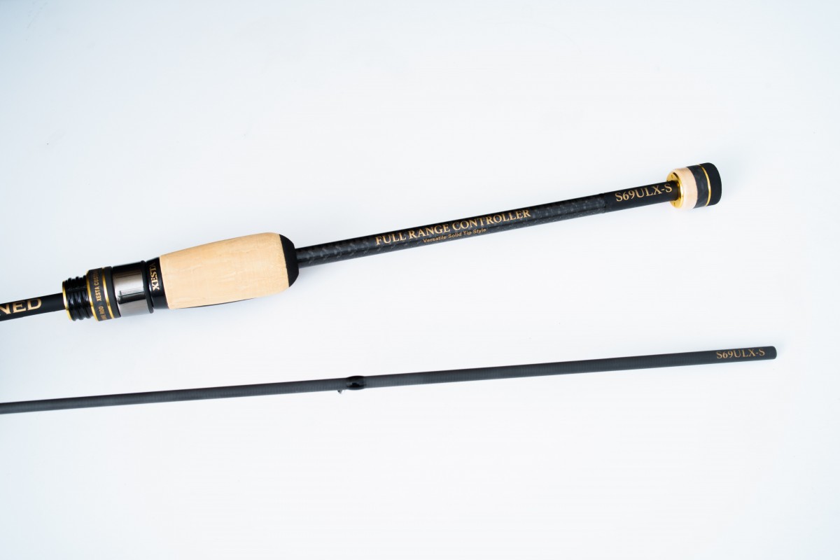 Спиннинг Xesta Black Star Extra Tuned S69ULX-S 205 см 0,2 - 10 гр  Full Range Controller  XBSET-S69ULX-S — крупный план
	                                    3