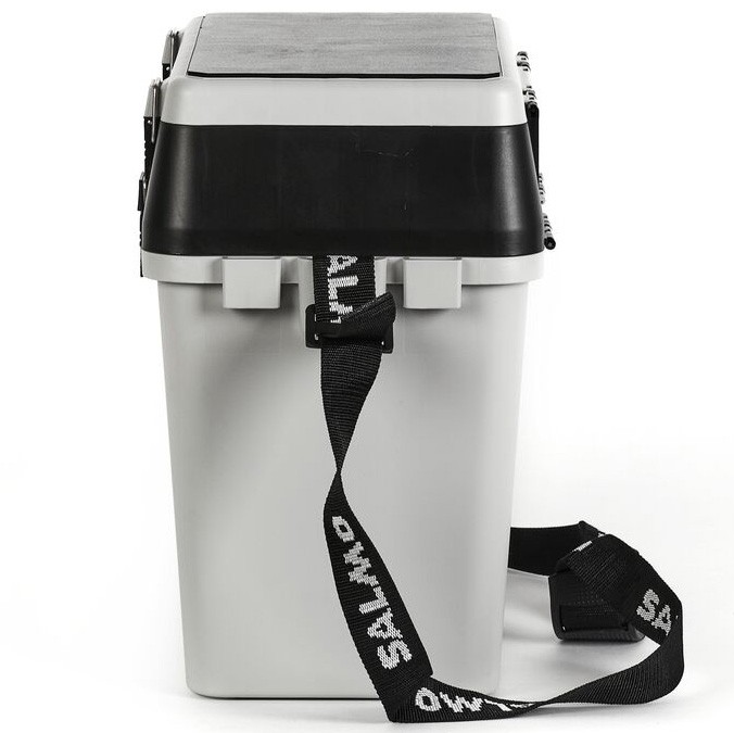 Ящик Salmo 2-х Ярус.(Из 5-ти Частей) пласт.  39,5х24,5х38 см Сер.   2075 — крупный план
	                                    3