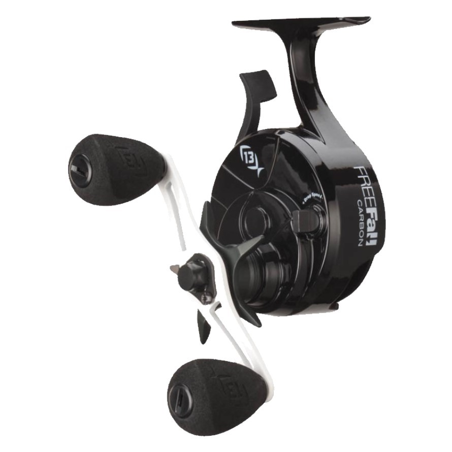 Катушка 13 Fishing Black Betty FreeFall Carbon  22 Northwoods Edition  BBCFFNW2.5-LH — крупный план
	                                    2