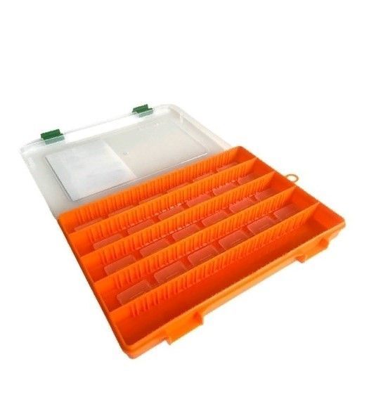 Коробка Fisherbox 250sh  Slim 25,5х18,8х2,9 см Orange   25.19.02 or — крупный план
	                                    1