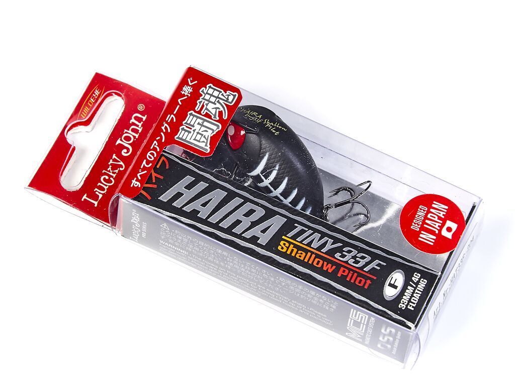 Воблер Lucky John Haira Tiny 33F Shallow Pilot 204 4 гр Pro Series  HAT33F-204 — крупный план
	                                    2