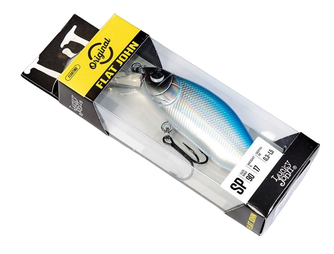 Воблер Lucky John Flat John 90SP A67 17 гр Original  LJO0909SP-A67 — крупный план
	                                    2