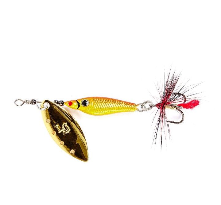 Вращающаяся Блесна Lucky John Trian Blade Long 12 гр 001   LJTBL12-001 — характеристики,
	                                    особенности конструкции