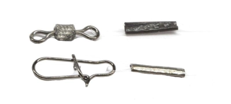 Поводок Lucky John Оснащенный 15 см 8 кг  0,4 мм  2 шт   LJF08-15 — крупный план
	                                    1