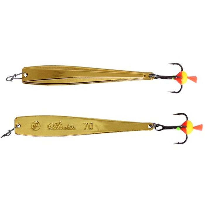 Зимняя Блесна ECOPRO Alaskan 11 гр 70 мм G   EPVJAT70G — характеристики,  особенности конструкции
