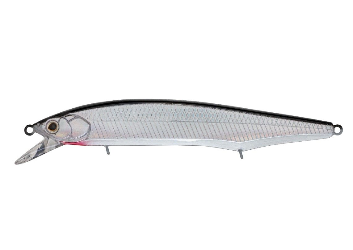 Воблер Strike Pro Intriger 120SP A010 Black Back Silver 20,4 гр   EG-194B-SP#A010 — характеристики,  особенности конструкции