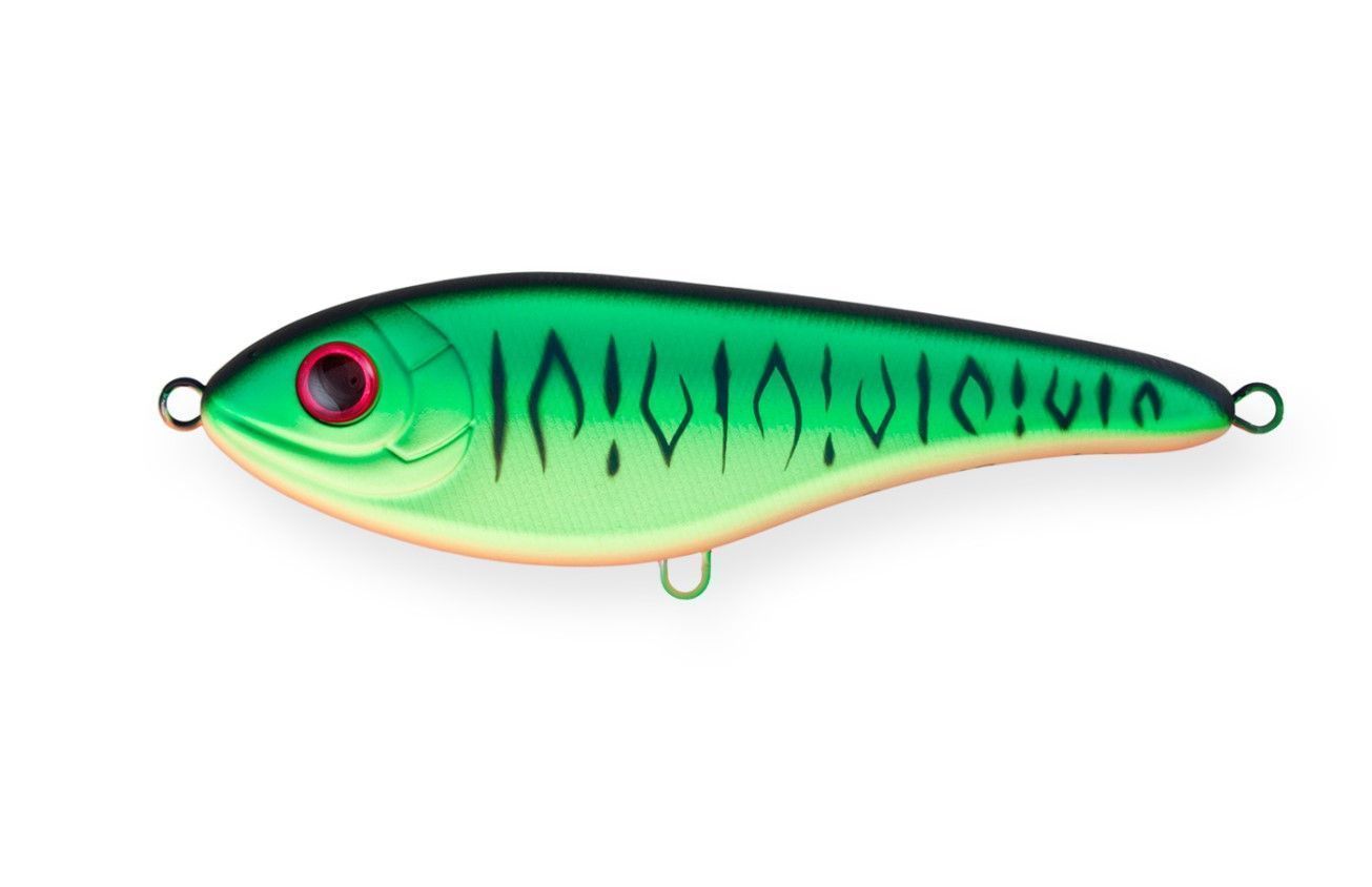Воблер Strike Pro Buster Jerk Sinking GC01S Mat Tiger 75 гр   EG-048#GC01S — характеристики,
	                                    особенности конструкции