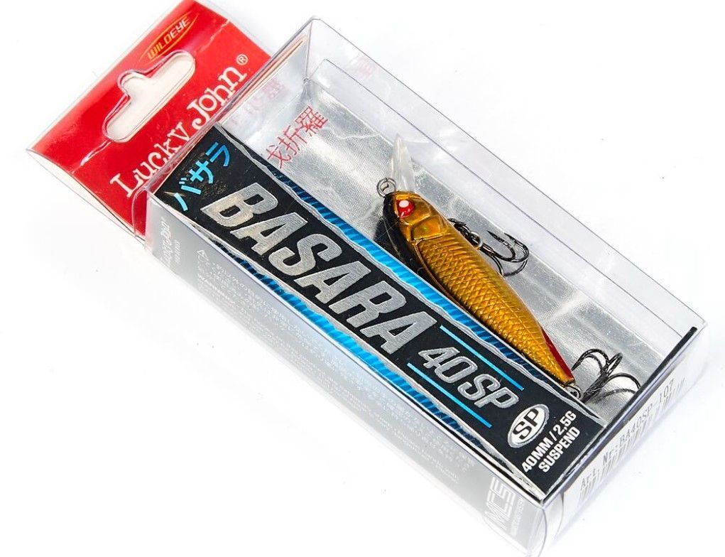 Воблер Lucky John Basara 40SP 107 2,5 гр Pro Series  BA40SP-107 — крупный план
	                                    1