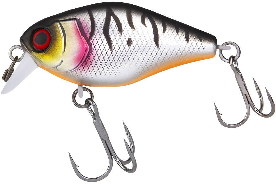 Воблер Jackall Chubby 41 SR Uv Mat Silver Tiger 5,5 гр — характеристики,
	                                    особенности конструкции