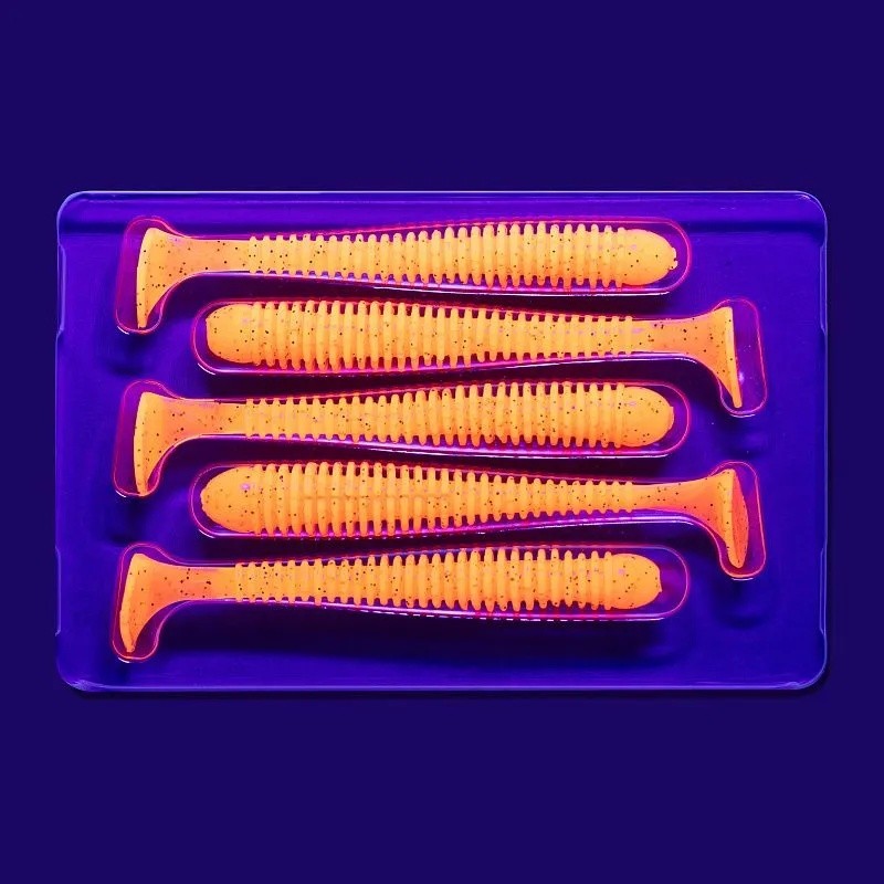 Силиконовая приманка CF Company Vibro Worm 3.4 85 мм 5 шт 18   12-85-18-6 — крупный план
	                                    1