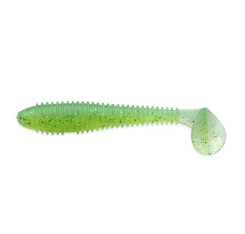 Силиконовая приманка Keitech Swing Impact Fat 4.8 122 мм 5 шт 424 Lime Chartreuse — характеристики,
	                                    особенности конструкции