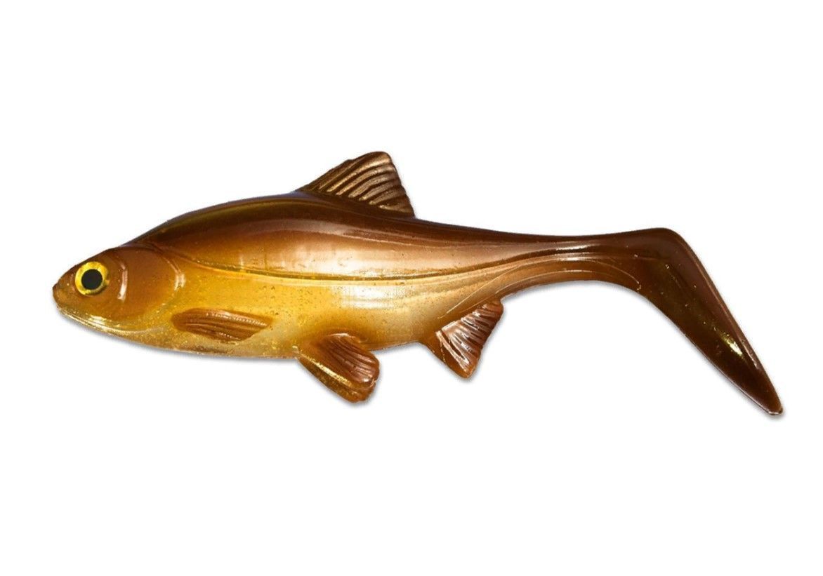 Силиконовая приманка Ola Lures Hooligan Roach 210 мм 1 шт Crystal Bream Kanalgratis  HR-C-BREAM-07 — характеристики,
	                                    особенности конструкции