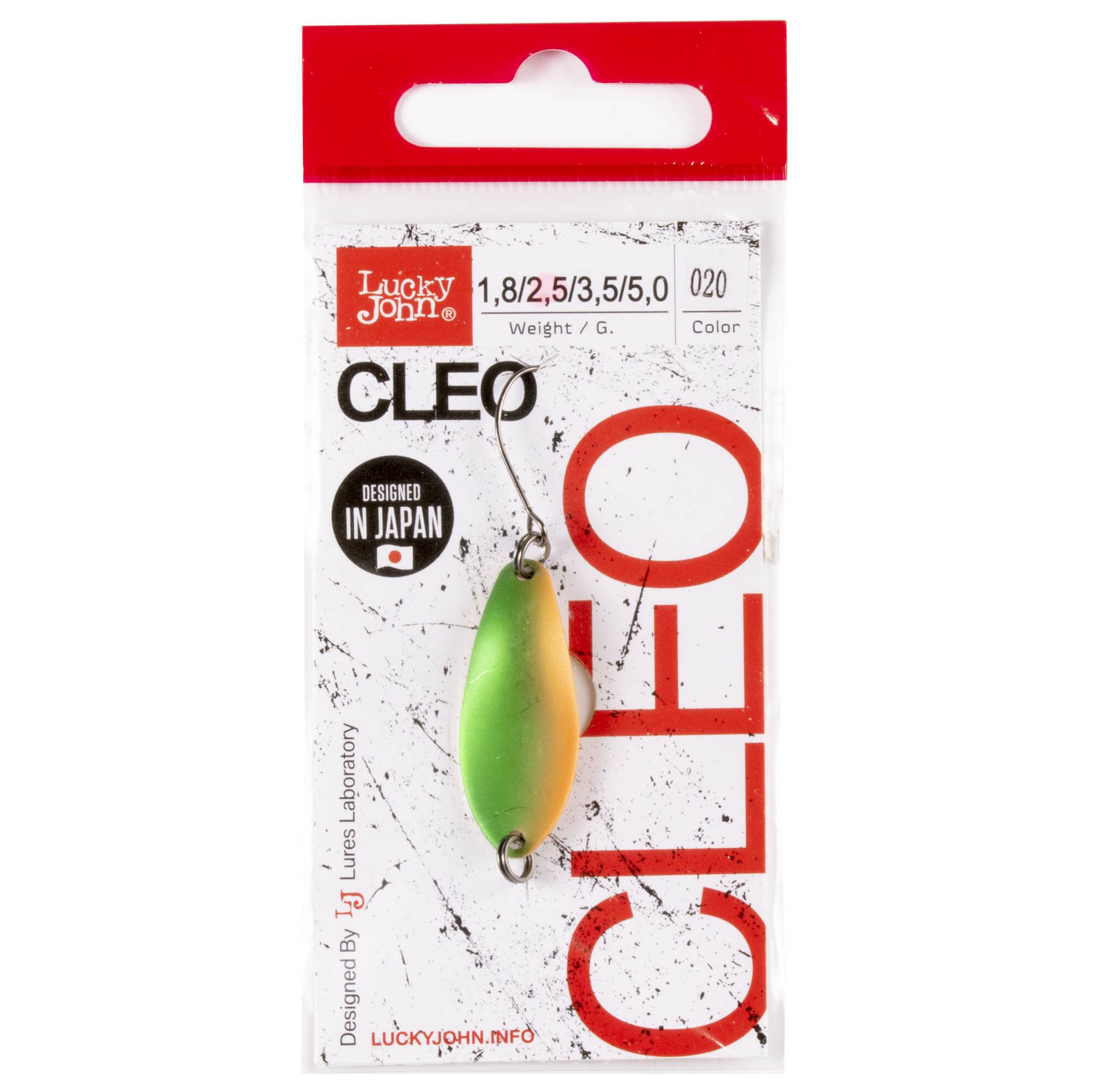 Колеблющаяся Блесна Lucky John Cleo 2,5 гр 31 мм 020   LJCL25-020 — крупный план
	                                    2