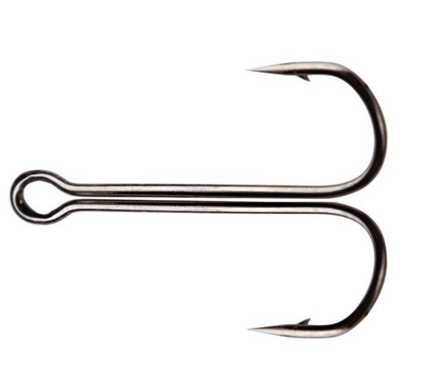 Крючок Двойной Hanzo Double Hook Long №8 10 шт    DHL-8 — характеристики,
	                                    особенности конструкции