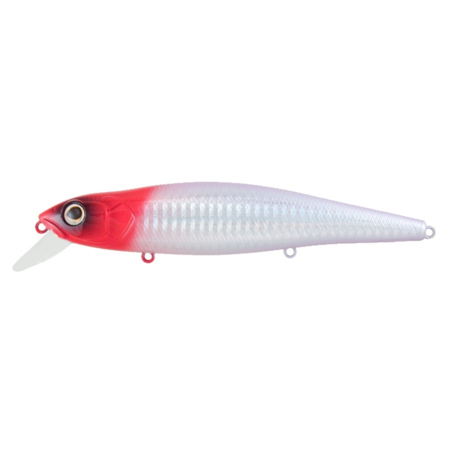 Воблер Strike Pro Jer-O Minnow 130 022PPP-713 Redhead Silver 27,8 гр   EG-039SP#022PPP-713 — характеристики,  особенности конструкции