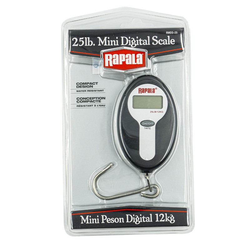 Весы Rapala Электронные  Компактные до 12 кг  RMDS-25 — крупный план
	                                    1