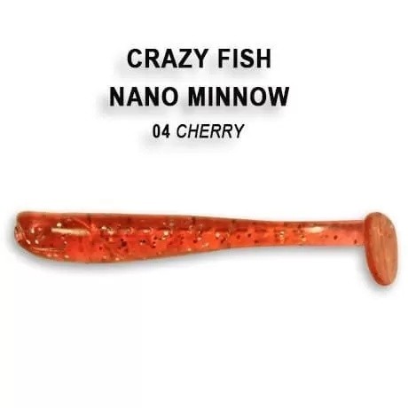 Силиконовая приманка CF Company Nano Minnow 1.6 40 мм 8 шт 4   6-40-4-6 — характеристики,  особенности конструкции